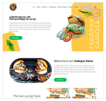Delicious street food website